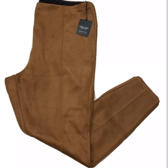 Simply Vera Wang microsuede skimmer Plus leggings - Picture 11 of 11